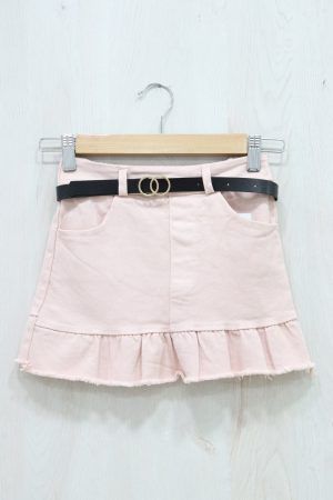 Falda mini  cinturón