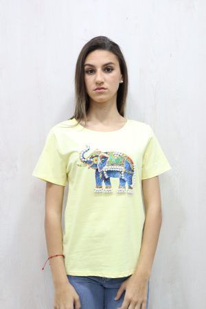 Camiseta dibujo elefante