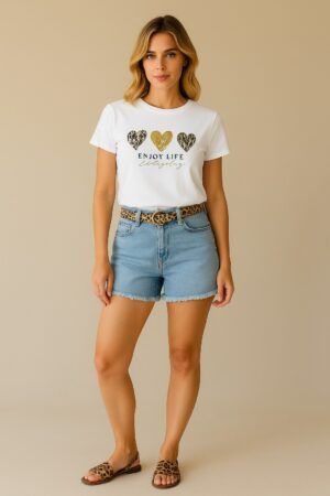Short vaquero cinturon