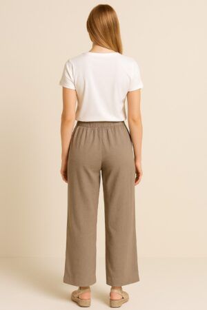 Pantalon vestir lino