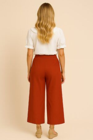 Falda pantalon asimetrico