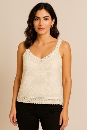 Top tirantes crochet