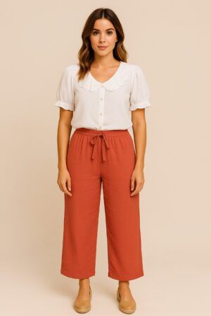 Pantalon tela  lazo