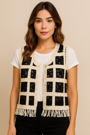 Chaleco crochet