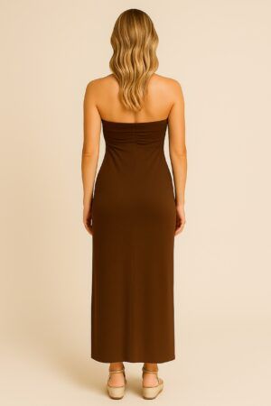 Vestido tiranta bolitas canale