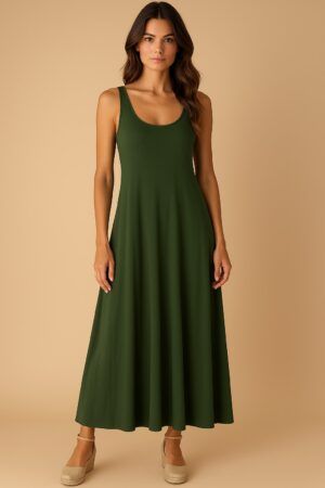 Vestido sin manga