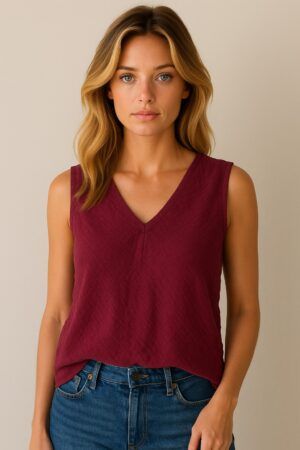 Blusa sin manga
