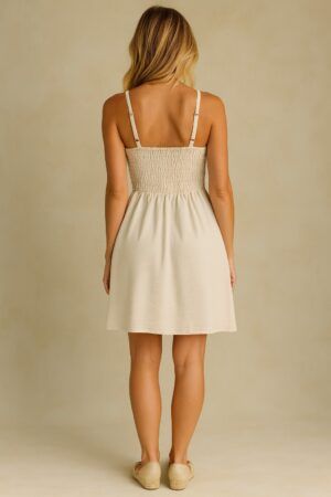 Vestido corto tipo pareo