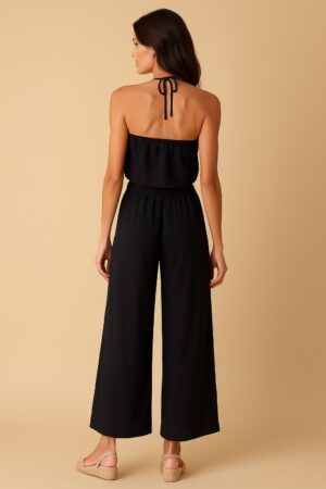 Pantalon vestir fluido engomado