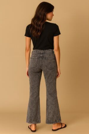 Pantalon vaquero campana