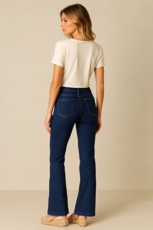 Pantalon vaquero campana