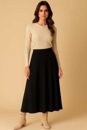 Falda larga