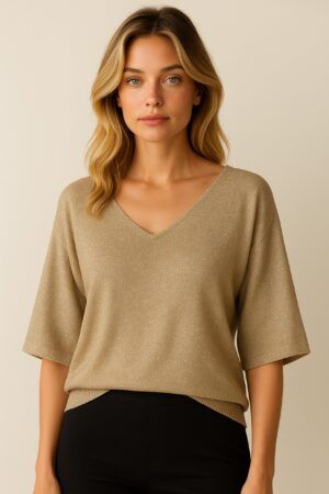 Jersey fino brillo