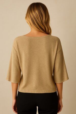 Jersey fino brillo