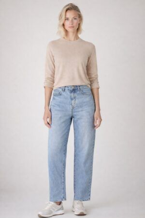 Pantalon vaquero wide leg