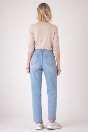 Pantalon vaquero wide leg